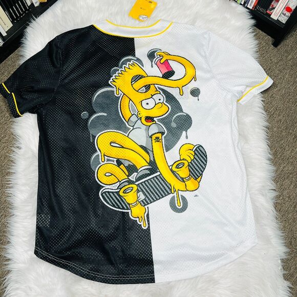THE SIMPSONS JERSEY TROUBLEMAKER BART SIMPSON SIZE 3X - Picture 4 of 6